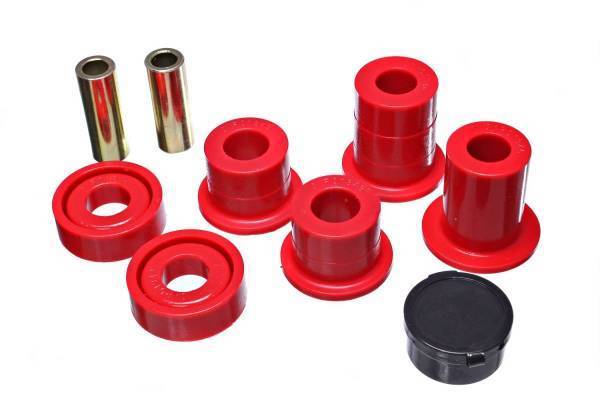 Energy Suspension - Energy Suspension Differential Mount Bushing Set Red Front - 3.1154R