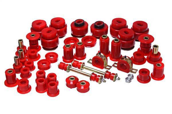 Energy Suspension - Energy Suspension Hyper-Flex System Red Master Set - 3.18133R