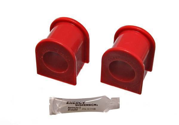 Energy Suspension - Energy Suspension Sway Bar Bushing Set Red Front Bar Dia. 36mm Performance Polyurethane - 4.5180R