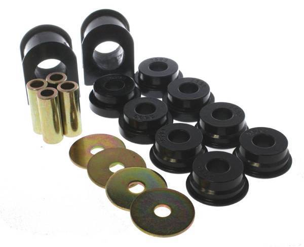 Energy Suspension - Energy Suspension Sway Bar Bushing Set Black Front Bar Dia. 32mm Incl. Sway Bar End Link Bushings Performance Polyurethane For Vehicles After 3/99 Production Date - 4.5186G