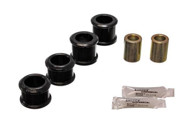 Energy Suspension - Energy Suspension Track Arm Bushing Set Black Front Performance Polyurethane - 4.7128G