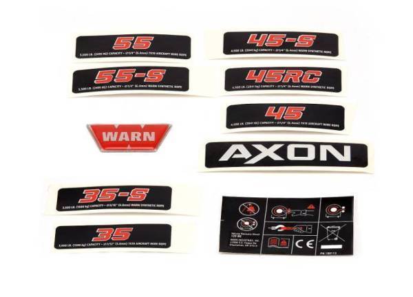 Warn - Warn LABEL KIT - 100987