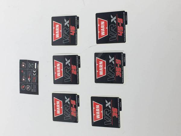 Warn - Warn LABEL KIT - 100994