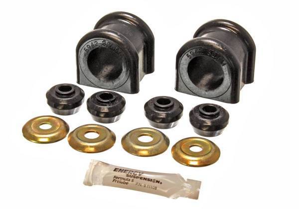 Energy Suspension - Energy Suspension Sway Bar Bushing Set Black Front Bar Dia. 32mm Performance Polyurethane Includes Sway Bar End Link Bushings - 5.5174G