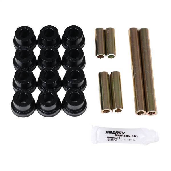 Energy Suspension - Energy Suspension Control Arm Bushing Set Black Front Performance Polyurethane Or Spring Bushing Set For Club Car Precedent Model 2004-2022 - 71.3002G