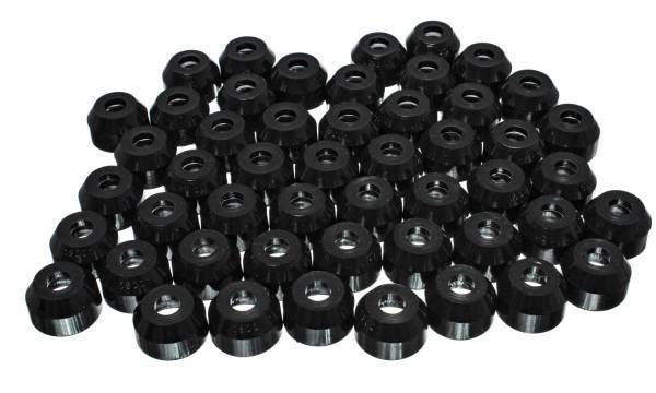 Energy Suspension - Energy Suspension Tie Rod Dust Boot Black Round Style Largest Dia. Taper 0.59 in./15mm Socket Top Dia. 1 3/8 in./35mm Box Of 50 - 9.13113G