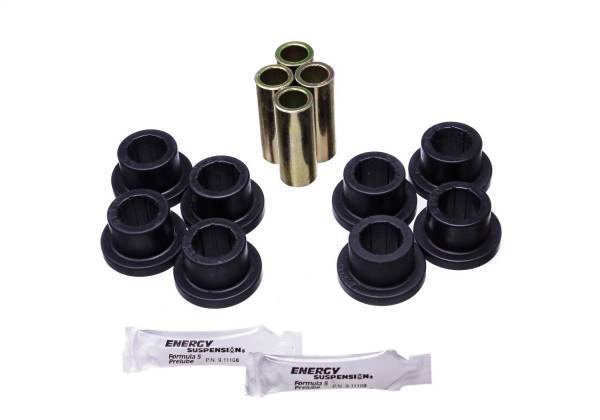 Energy Suspension - Energy Suspension Control Arm Bushing Set Black Front For Vehicles w/ Trail Master C44 And C66 Kits 1.25 O.D. x 0.812 I.D. - 9.2108G