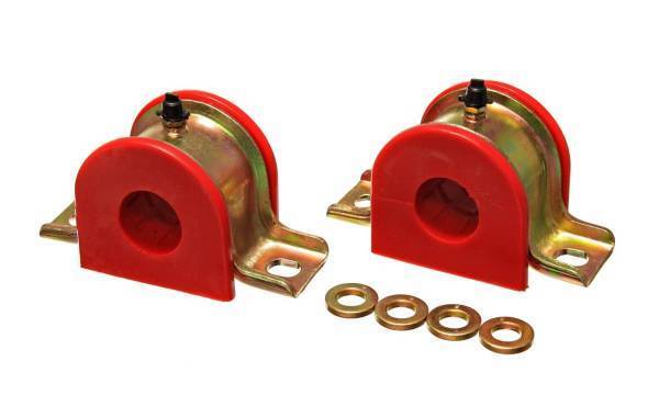 Energy Suspension - Energy Suspension Universal Sway Bar Bushing Set Red 1 in. Dia. Performance Polyurethane - 9.5180R