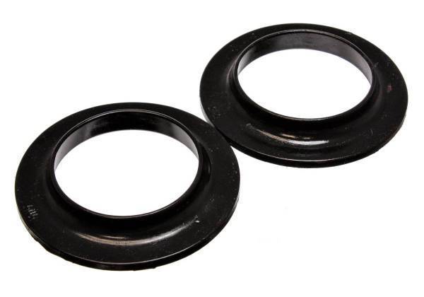Energy Suspension - Energy Suspension Coil Spring Isolator Set Black ID 3.75 in. OD 5 13/16 in. H-7/8 in. Performance Polyurethane - 9.6108G
