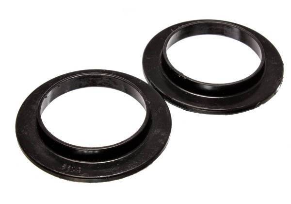 Energy Suspension - Energy Suspension Coil Spring Isolator Set Black ID 2.75 in. OD 4 1/16 in. H-9/16 in. Performance Polyurethane - 9.6114G