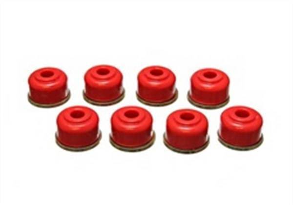 Energy Suspension - Energy Suspension Heavy Duty Sway Bar End Link Set Red ID 3/8 in. Nipple OD 11/16 in. OD 1 1/8 in. Incl. 8 Grommets/8 Heavy Gauge Washers Performance Polyurethane - 9.8105R