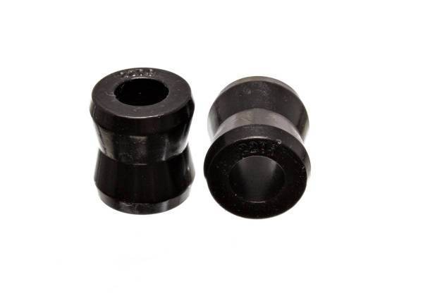 Energy Suspension - Energy Suspension Universal Shock Eyes Black Front And Rear Large Race Hourglass Style ID 0.75 in. L-1 5/8 in. w/2 Bushings Performance Polyurethane - 9.8109G