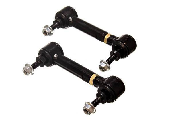 Energy Suspension - Energy Suspension Pivot-Style Adjustable End Links Black Rear End Link 4 3/4 in. - 5 3/4 in. - 9.8170G