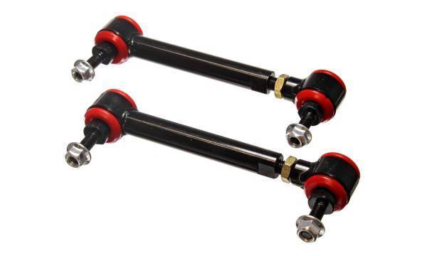 Energy Suspension - Energy Suspension Pivot-Style Adjustable End Links Red Rear End Link 5 3/4 in. - 6 3/4 in. - 9.8171R