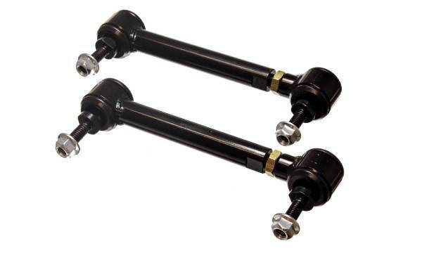 Energy Suspension - Energy Suspension Pivot-Style Adjustable End Links Black Rear End Link 6 3/4 in. - 7 3/4 in. - 9.8172G