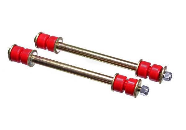 Energy Suspension - Energy Suspension Fixed Length End Link Set Red 6.0 in. Length - 9.8175R