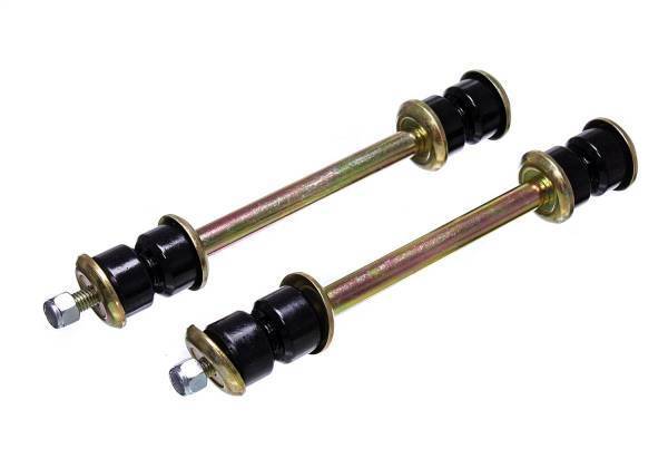 Energy Suspension - Energy Suspension Heavy Duty Sway Bar End Link Set Black Incl. Hardware Performance Polyurethane - 9.8176G