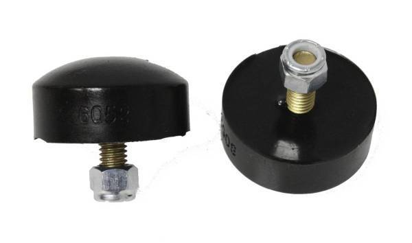 Energy Suspension - Energy Suspension Universal Bump Stop Set Black Button Head Style H-1 in. Dia. 2 in. Incl. 2 Per Set Performance Polyurethane - 9.9116G