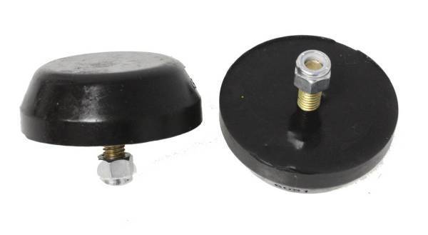 Energy Suspension - Energy Suspension Universal Bump Stop Set Black Flat Head Style H-1 in. Dia. 2 15/16 in. Incl. 2 Per Set Performance Polyurethane - 9.9117G