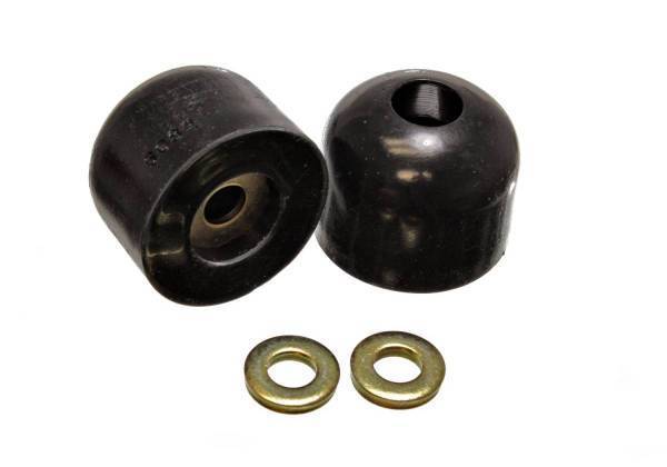 Energy Suspension - Energy Suspension Universal Bump Stop Set Black Round Head Style H-1 7/8 in. Dia. 2.25 in. w/o Hardware Incl. 2 Per Set Performance Polyurethane - 9.9138G