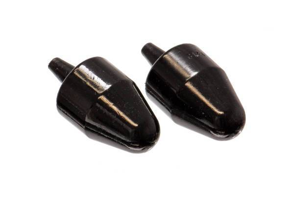 Energy Suspension - Energy Suspension Universal Bump Stop Set Black Round Pull Thru Style H-2 9/16 in. Dia. 1.75 Fits 0.5 in. Hole Dia. x 0.09375 in. Thick Incl. 2 Per Set Performance Polyurethane - 9.9166G