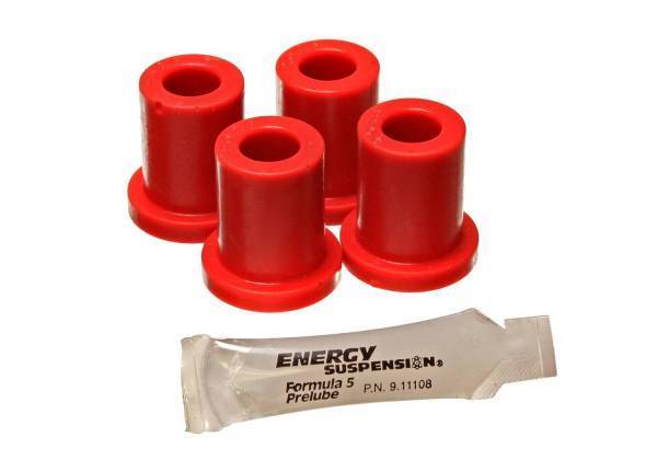 Energy Suspension - Energy Suspension Universal Link Bushings Red Flange Type 1.010 in. OD Bush 0.563 in. ID Bush 1.22 in. Barrel L 1.32 in. Flange OD 0.214 in. Flange Thck - 9.9177R