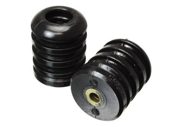 Energy Suspension - Energy Suspension Bump Stop Set Black Progressive Rate Design 3 5/32 in. H x 2 9/16 in. OD Accepts A 12mm Bolt - 9.9178G