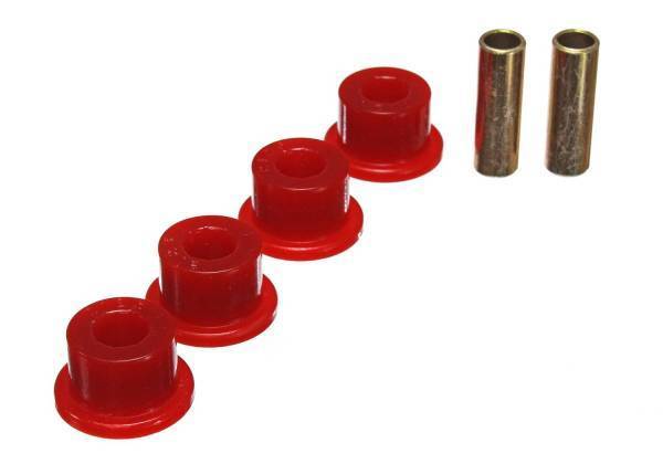 Energy Suspension - Energy Suspension Universal Link Bushings Red Flange Type 1.510 in. OD Bush 9/16 in. ID Sleeve Performance Polyurethane - 9.9489R