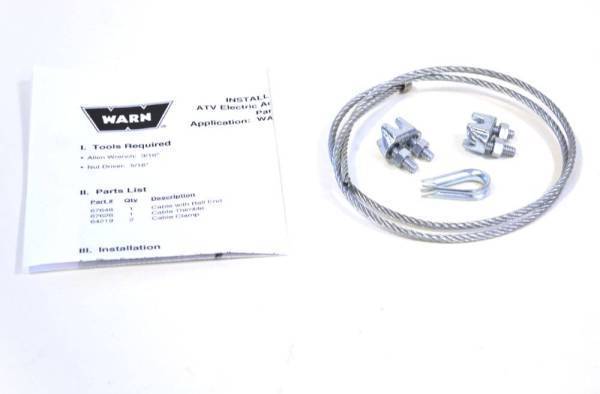 Warn - Warn PLOW ACT WIRE ROPE - 68135