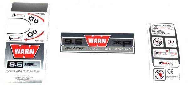 Warn - Warn LABEL KIT - 68614