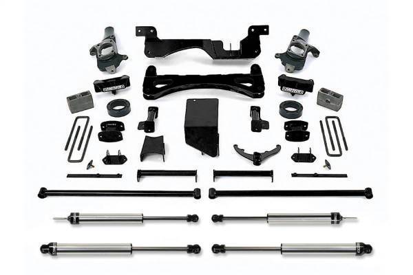 Fabtech - Fabtech Performance Lift System w/Shocks w/DLSS Shocks 6 in. Lift - K1014DL