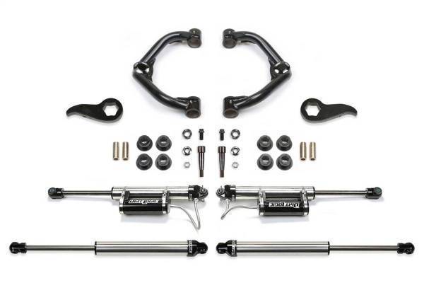 Fabtech - Fabtech Uniball UCA Lift System w/Shocks 3.5 in. Lift w/Front Dirt Logic Resi 2.25 And Rear Dirt Logic Resi 2.25 Shocks Incl. PN [FTS21275/FTS801532D/FTS801532P/FTS810942] - K1156DL