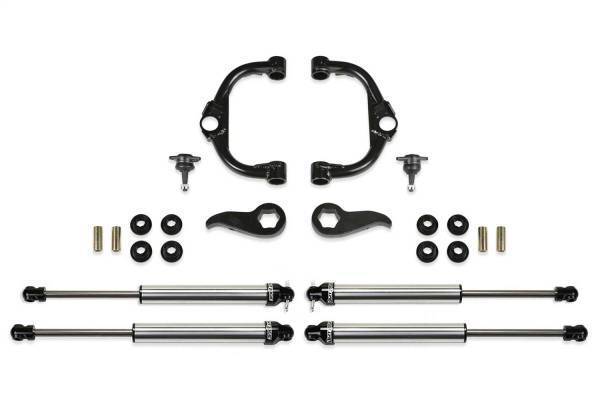 Fabtech - Fabtech Uniball UCA Lift System w/Shocks 3.5 in. Lift w/Front Dirt Logic 2.25 And Rear Dirt Logic 2.25 Shocks Incl. PN [FTS21276/FTS811532/FTS810942] - K1157DL