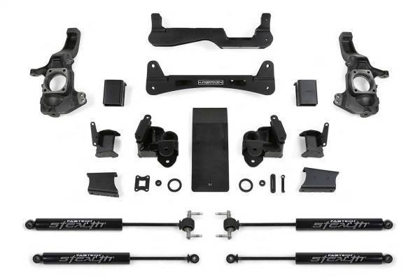 Fabtech - Fabtech Lift Kit 6 in. Lift w/Stealth Shocks For PN[FTS21277/FTS21278/FTS21279/FTS6358/FTS6240] - K1159M