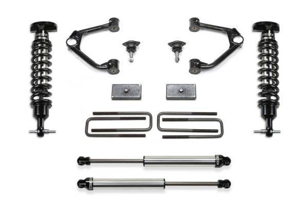 Fabtech - Fabtech Ball Joint UCA Lift System w/Shocks 1.5 in. Lift w/Front Dirt Logic 2.5 Coilover And Rear Dirt Logic 2.25 Shocks - K1163DL