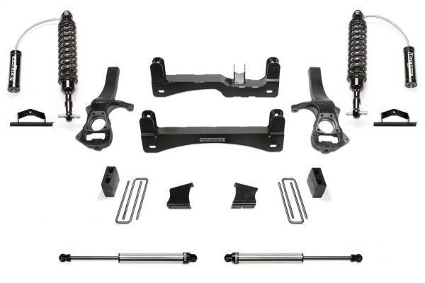 Fabtech - Fabtech Performance Lift System w/Shocks 6 in. Lift w/Front Dirt Logic 2..5 Resi Coilover And Rear Dirt Logic 2.25 Shocks - K1178DL