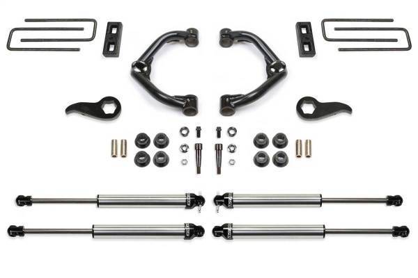 Fabtech - Fabtech Uniball UCA Lift System w/Shocks 3.5 in. Lift w/Front Dirt Logic 2.25 And Rear Dirt Logic 2.25 Shocks Incl. PN [FTS21275/FTS755/FTSBK21/FTS811532/FTS810942] - K1181DL