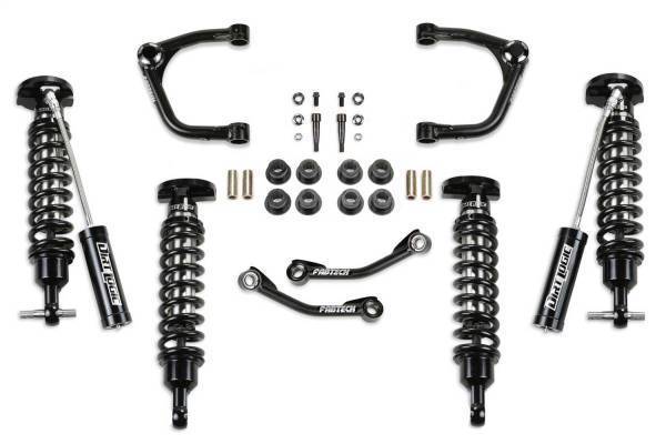 Fabtech - Fabtech Uniball UCA Lift System w/Shocks 3 in. Lift w/Dirt Logic 2.5 Resi Front/Rear - K1188DL