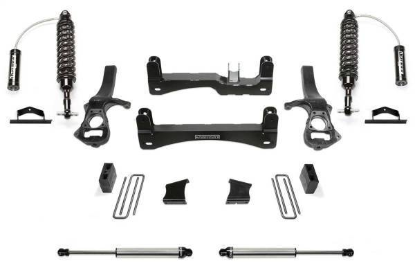 Fabtech - Fabtech Performance Lift System w/Shocks 6 in. Lift Front Dirt Logic 2.5 Resi Coilovers And Rear Dirt Logic 2.25 Shocks Incl. PN[FTS21250/FTS21251/FTS21301/FTS811462] - K1194DL