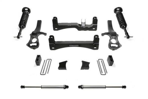 Fabtech - Fabtech Performance Lift System w/Shocks 4 in. Lift Front Dirt Logic 2.5 Resi Coilovers And Rear Dirt Logic 2.25 Shocks Incl. PN[FTS21250/FTS21251/FTS21300/FTS811462] - K1197DL