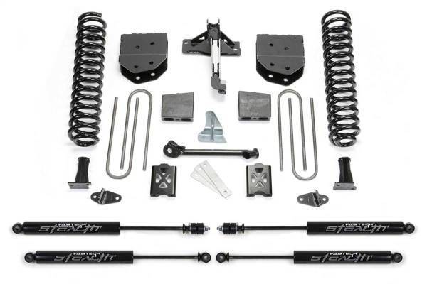 Fabtech - Fabtech Basic Lift System w/Shocks w/Stealth Monotube Shocks 6 in. Lift - K20102M