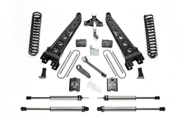 Fabtech - Fabtech Radius Arm Lift System w/DLSS Shocks 6 in. Lift w/Factory Overload - K20111DL