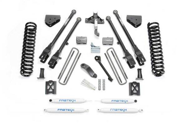 Fabtech - Fabtech 4 Link Lift System w/Performance Shocks 6 in. Lift w/Factory Overload - K20131