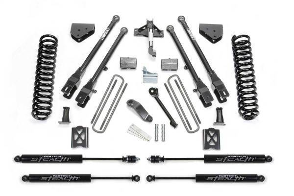 Fabtech - Fabtech 4 Link Lift System w/Stealth Monotube Shocks 6 in. Lift - K20132M
