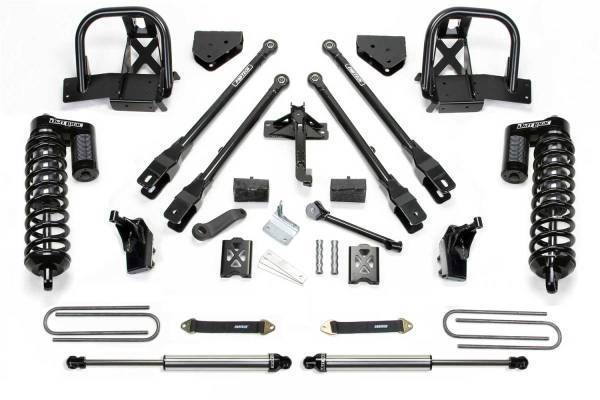 Fabtech - Fabtech 4 Link Lift System w/DLSS Shocks 6 in. Lift w/Factory Overload - K20141DL