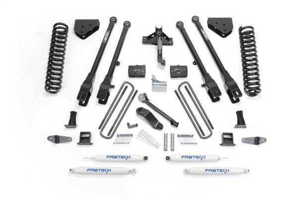 Fabtech - Fabtech 4 Link Lift System w/Performance Shocks 6 in. Lift - K2054