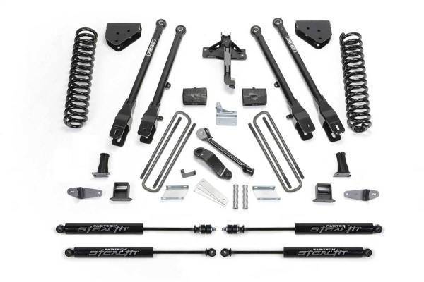 Fabtech - Fabtech 4 Link Lift System w/Stealth Monotube Shocks 6 in. Lift - K2054M