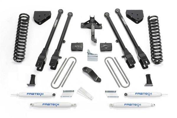 Fabtech - Fabtech 4 Link Lift System w/Performance Shocks 6 in. Lift - K2157