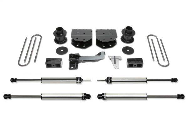 Fabtech - Fabtech Budget Lift System w/Shock w/DLSS Shocks 4 in. Lift - K2181DL