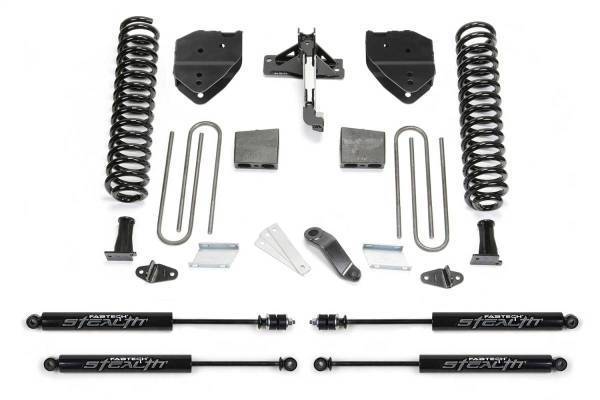 Fabtech - Fabtech Basic Lift System w/Shocks w/Stealth Monotube Shocks 6 in. Lift - K2255M